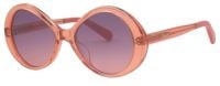 Chloé Kinder Sonnenbrille CE3621S 626 46mm - Coral Transparent Oval mit Violett-Rosa Verlauf