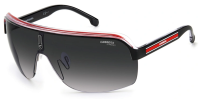 Carrera Sonnenbrille Topcar 1/N T4O9O 146mm - Schwarz Rot Transparent - Herren