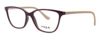Vogue Damen Brillenfassung VO5029 2539 54mm - Kunststoff Vollrand - Violett, Beige