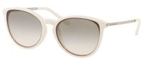 Michael Kors Damen Sonnenbrille MK2080U 334513 56mm Chamonix - weiß silber rund