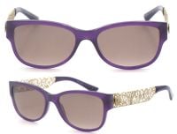 Dolce&Gabbana Sonnenbrille DG3185 2677 53mm - Violett Gold Blumen - Unisex