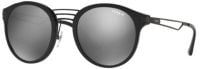 Vogue Damen Sonnenbrille VO5132-S W44/6G 52mm - Schwarz Silber Verspiegelt - Ausstellungsstück