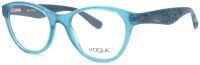 Vogue Damen Brillenfassung VO2884 2196 50mm - Türkis Kunststoff Vollrand