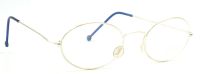 Vintage Looping Sonnenbrille 6010 47mm - Gold & Blau - Damen