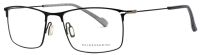 Baldessarini Brillenfassung 1808 C2 55mm - Schwarz Matt Quadratisch - Unisex