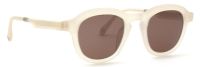 Will I Am Sonnenbrille für Damen WA002V02 47mm - Milchig Transparent Matt - Braun Getönt