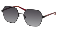 HUMPHREY'S eyewear Damen Sonnenbrille 585323 10 1039 - Vollrand, Polycarbonat Glas, Grau/Gun, 55mm G
