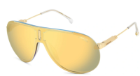 Carrera Sonnenbrille SUPERCHAMPION J5GSQ 99mm - Special Edition Unisex - Gold Verspiegelt