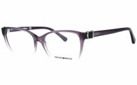 Emporio Armani EA3077 5459 52mm - Brillenfassung violett-transparent - Unisex