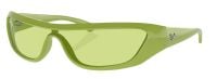RAY-BAN Sonnenbrille RB4431 XAN 6763/2- Apple green Vollrand glänzend