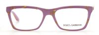 Dolce&Gabbana Damenbrille DG3220 2919 52mm - Purple Transparent Gold - Kunststoff Vollrand