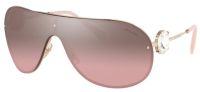 Miu Miu Sonnenbrille MU67US 134mm - Core Collection Gold Rosa Verspiegelt Damen