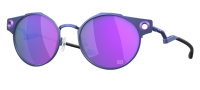 Oakley Sonnenbrille OO6046 10 50mm Deadbolt - Prizm Violet Verspiegelt - Dunkelblau Matt