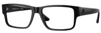 Versace VE3342 GB1 55mm Herren Brillenfassung - Schwarz Kunststoff