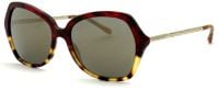 Burberry Sonnenbrille BE4193 3664/4T 57mm - Damen - Bordeaux Braun Gemustert - UV-Schutz