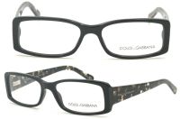 Dolce&Gabbana Brillenfassung DG3076 1527 51mm Kunststoff Schwarz/Braun - Unisex