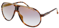 Carrera Sonnenbrille Champion65 WR9FQ 62mm - Braun Gold Verlauf - Herren SPECIAL EDITION