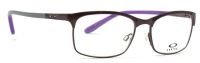 Oakley Unisex Brillenfassung OX3157-02 53mm - Lila Grau Violett - Mit Etui - Ausstellungsstück