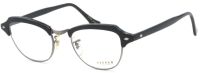 Eyevan Damen Brillenfassung E-90 BLK 46mm - Schwarz Kunststoff Vollrand