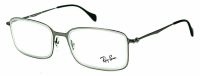 Ray-Ban RX6298 2759 53mm Gunmetal - Unisex Metall Vollrand Brillenfassung