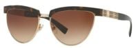 Versace VE2169 Sonnenbrille 56mm - Havana Braun Gold - Damen Cat Eye