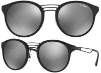 Vogue Sonnenbrille Unisex VO5132-S W44/6G 52mm - Schwarz Grau Verspiegelt