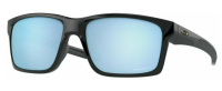 Oakley Sonnenbrille OO9264 47 61mm Mainlink - Schwarz, Prizm Deep Water Polarisiert, Blau Verspiegel