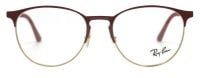 Ray-Ban RX6375 2982 53mm - Unisex Brillenfassung in Rot & Gold - Vollrand, Oval