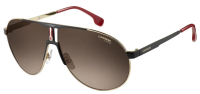 Carrera Sonnenbrille 1005/S 2M2HA 66mm - Herren, Gold Schwarz Rot, Metall, UV-Schutz