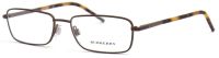 Burberry Brillenfassung BE1268 1012 54mm - Kupfer Metall Vollrand für Damen und Herren