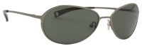 FREUDENHAUS Unisex Sonnenbrille Air 2 BRN 56mm Titanium - Silber Pilot