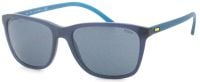 Polo Ralph Lauren Sonnenbrille PH4108 5276/87 57mm - Dunkelblau Matt - Blaues Glas - für Damen und H