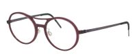 LINDBERG Herren Damen Brillenfassung 1407-135 AI28 52mm - Acetanium Vollrand - Bordeaux Transparent