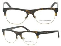 Dolce&Gabbana Brillenfassung DG3131 502 51mm - Braun Kunststoff Vollrand - für Damen und Herren