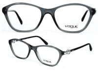 Vogue Unisex Brillenfassung VO2910-B 2265 53mm - Grau Vollrand Flex-Bügel