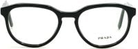 Prada Damen Brillenfassung PR18SV 1AB-1O1 53mm - Kunststoff Vollrand - Schwarz Gemustert