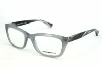 Emporio Armani EA3058 5399 53mm Brillenfassung - Grau Kunststoff Vollrand - Unisex