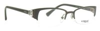 Vogue Damen Sonnenbrille VO4014-B 5010 50mm - Grau Metall Halbrand mit Strass