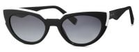 HUMPHREY'S eyewear Damen Sonnenbrille 588190 10 2039 - Vollrand, Kunststoff, Grau/Gun, 52mm Glasbrei