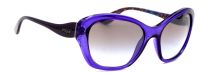 Vogue Eyewear Damen Sonnenbrille VO2918-S 2258/94 56mm - Lila Transparent - Braun Verlauf